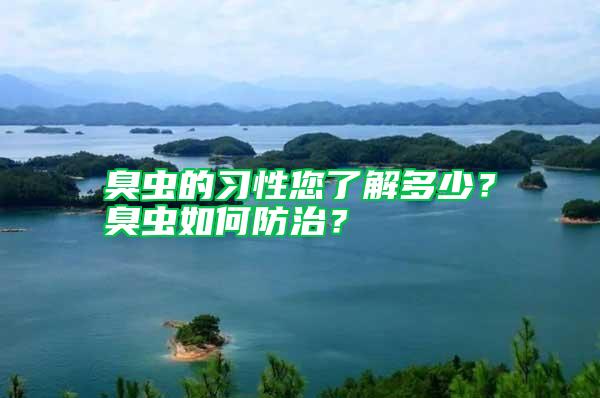 臭蟲的習(xí)性您了解多少？臭蟲如何防治？