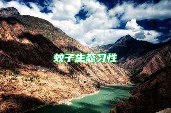 蚊子生態(tài)習(xí)性